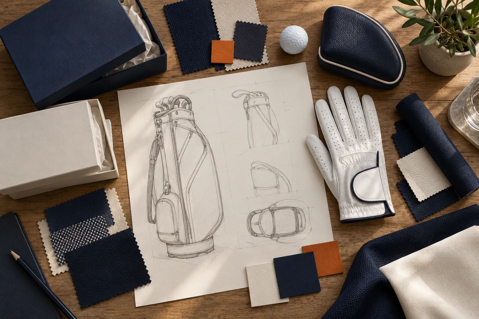 Brand materials and product design development